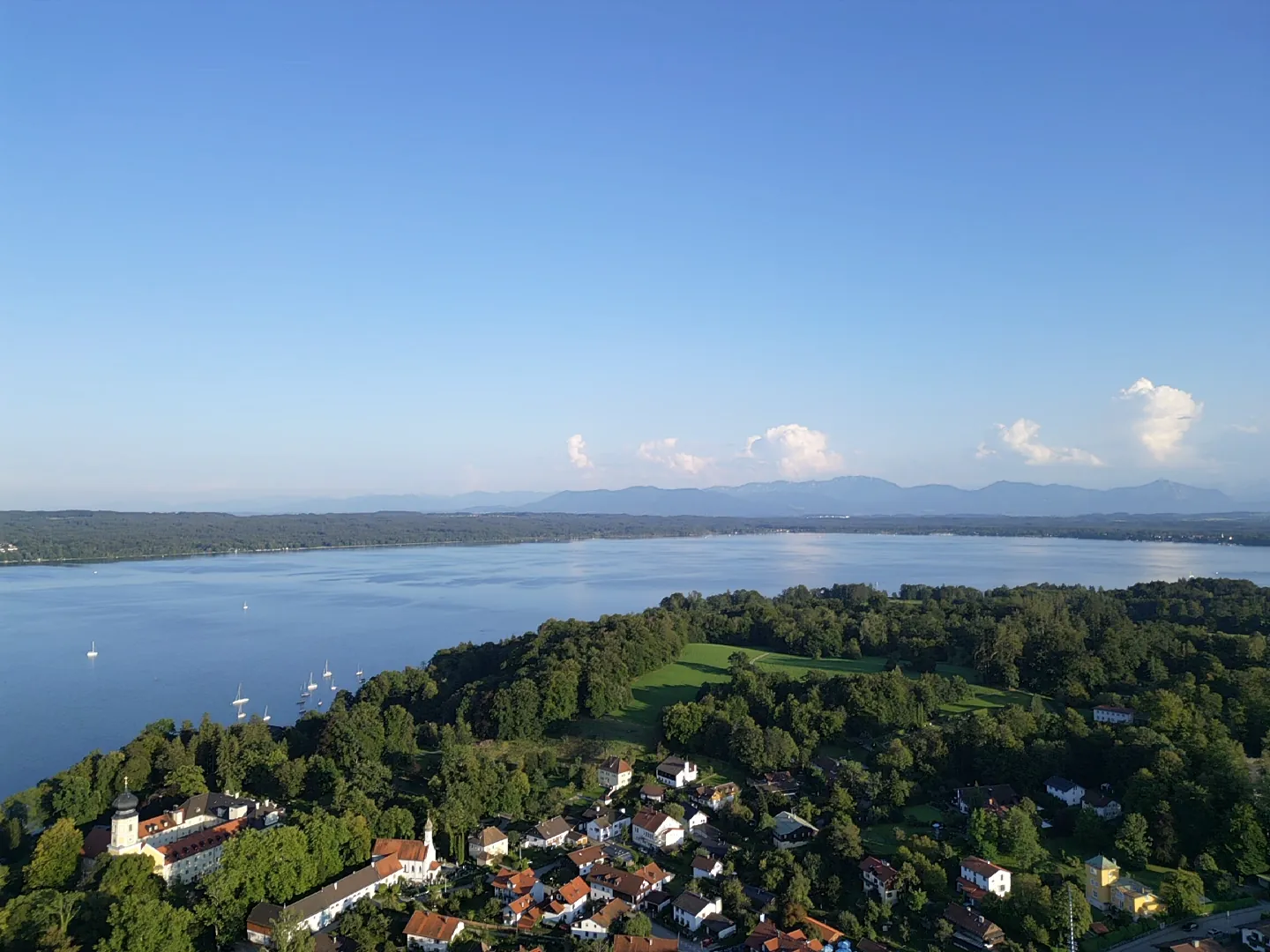 Luftaufnahme Starnberger See